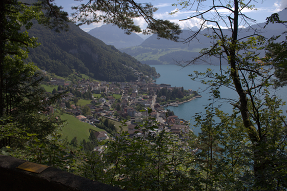 Blick auf Gersau Blick auf Gersau